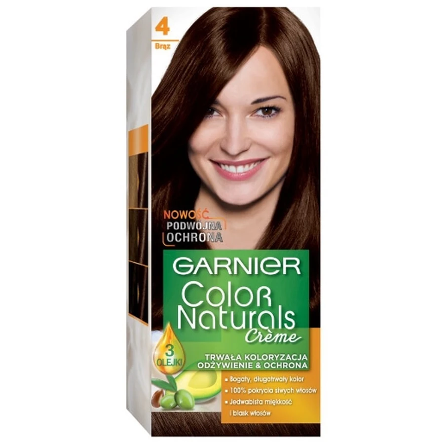 Garnier, Farbe Naturals, Farbe, 4 Brz