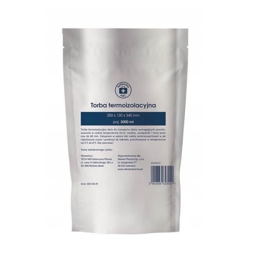 ABC Erste-Hilfe-Kit Isoliertasche 3000 ml 250 x 130 x 340 mm, 1 St.