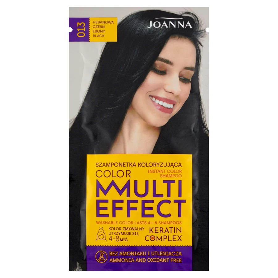 Shampoo Joanna Multi Effect Color 013 Ebony Black, 35g