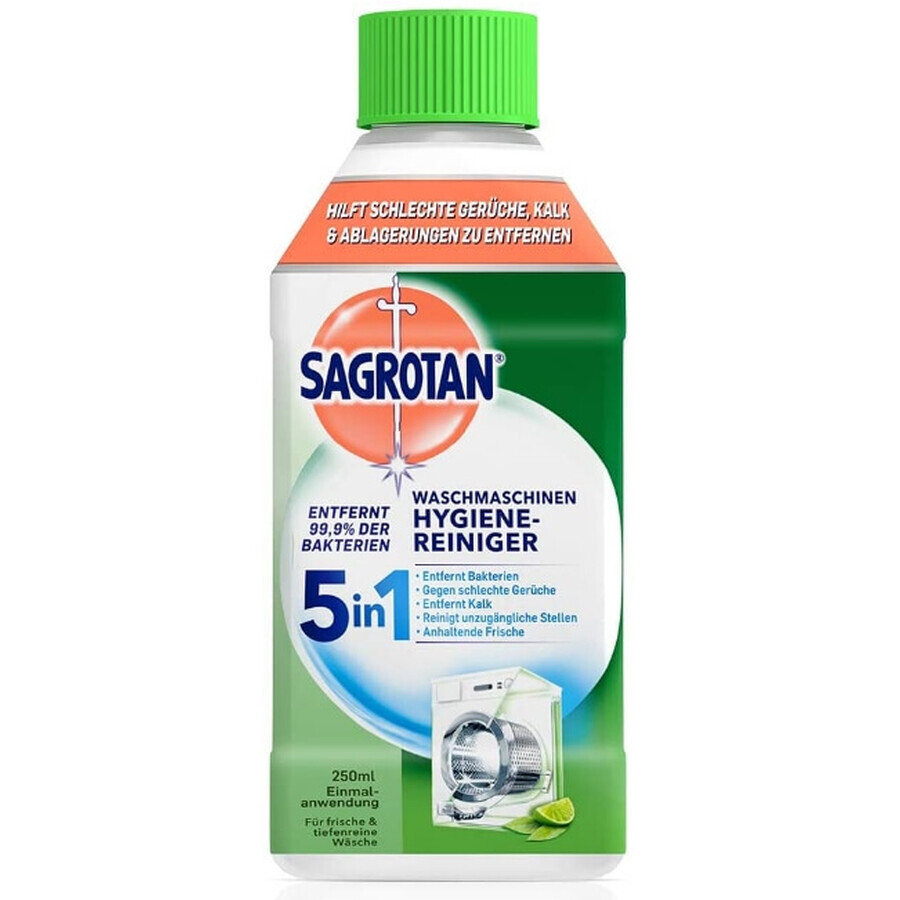 Sagrotan, Hygiene Reiniger, Waschmaschinenwaschmittel, 250ml