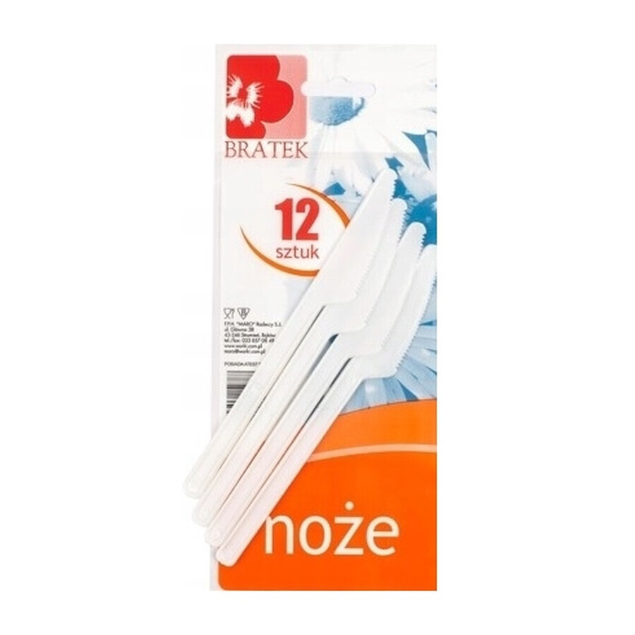 Winkel op Bratek, Plastic wegwerpnippels, 12 stuks Bratek, Plastic wegwerpnippels, 12 stuks
