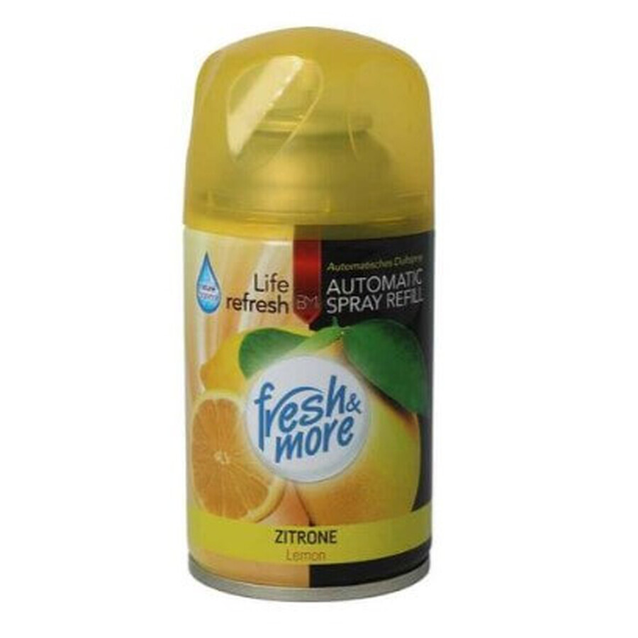 Fresh amp; More, air freshener, lemon, 250ml