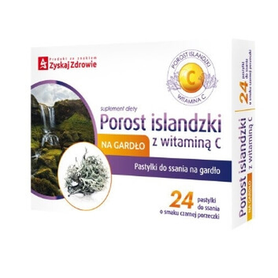 Liquen con vitamina C, 24 comprimidos