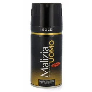 Malizia Uomo, Goud, Deodorant, 150ml