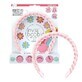 Invisibobble Hairhalo Retro Retro Dreamin&#39; Wax Band Eat pink and be merry