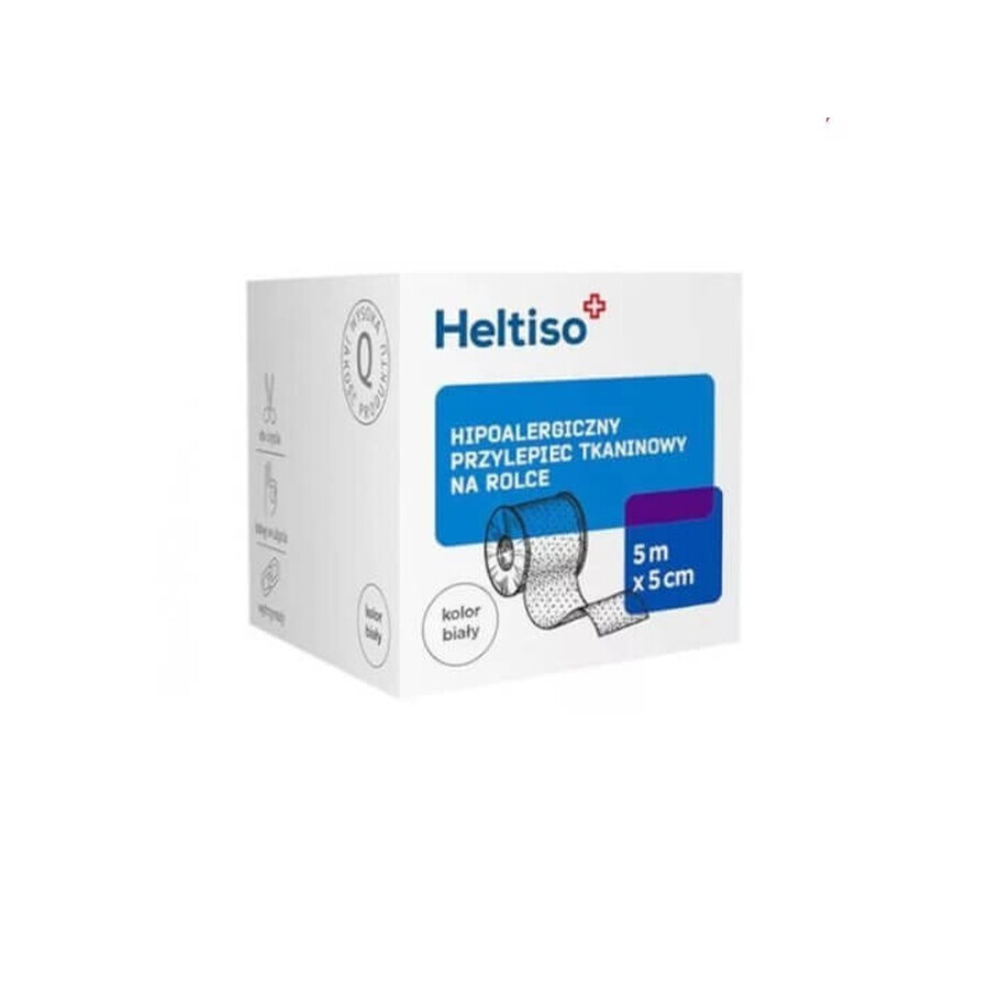 Heltiso, Pânză adezivă 5m x 5cm - Pe termen lung!