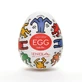 Easy Beat Egg Keith Haring Dance Keith Haring Dance Masturbador desechable en forma de huevo