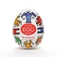 Easy Beat Ei Keith Haring Dance Eivormige wegwerp Masturbator