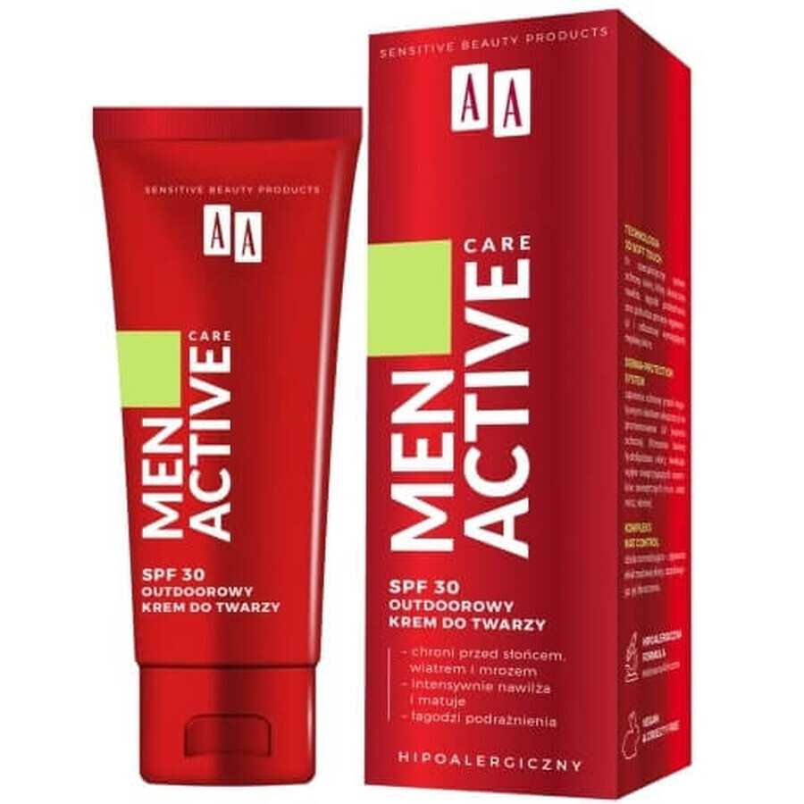 Winkel op AA Men Active Gezichtscrème SPF 30, 50 ml AA Men Active Gezichtscrème SPF 30, 50 ml
