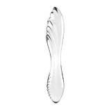 Satisfyer Dazzling Crystal 1 gode en verre transparent, 1 pc