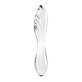 Satisfyer Dazzling Crystal 1 consolador de cristal transparente, 1 ud.