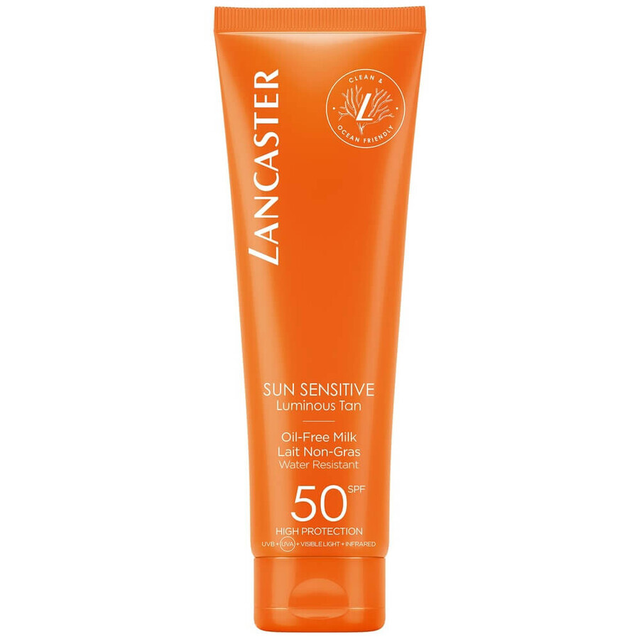 Cumpără Lancaster Sun Sensitive Oil-Free Milk SPF50 Loțiune de protecție solară, 150ml Lancaster Sun Sensitive Oil-Free Milk SPF50 Loțiune de protecție solară, 150ml