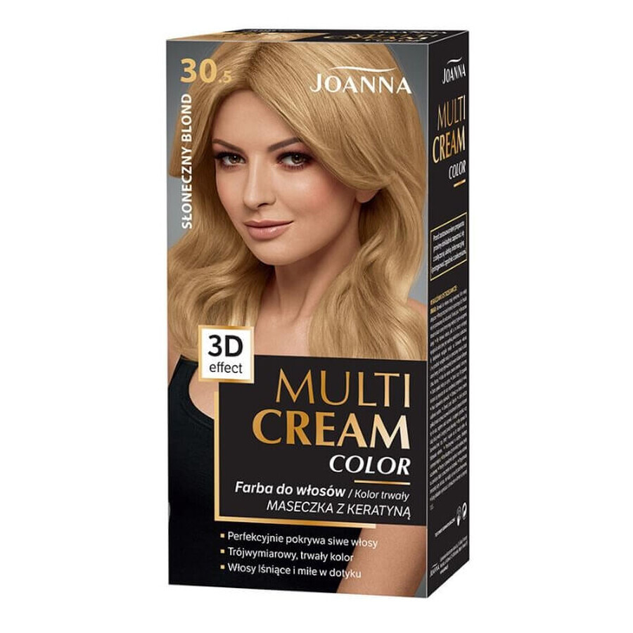 Joanna Multi Cream Colour 3D Colore per capelli 30,5 Biondo Sole