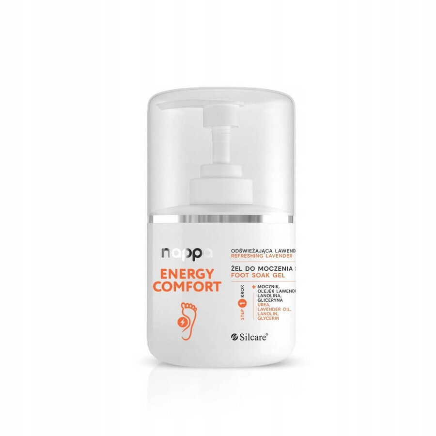 Silcare Nappa Energy Comfort Voetverzachter lavendel + ureum, 250ml