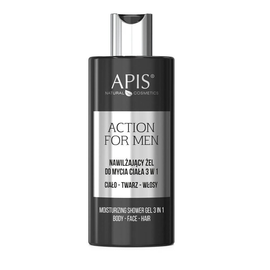 Acquista Apis Action For Men Detergente corpo idratante 3 in 1 300 ml Apis Action For Men Detergente corpo idratante 3 in 1 300 ml