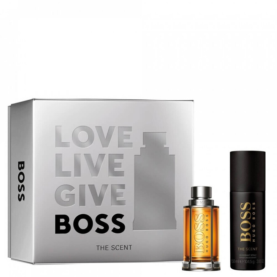 Cumpără Hugo Boss The Scent For Man Set Eau de Toilette 50ml + Deodorant Spray 150ml Hugo Boss The Scent For Man Set Eau de Toilette 50ml + Deodorant Spray 150ml