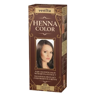 Venita Henna Loción Colorante con extracto de henna 115 Chocolate, 75ml