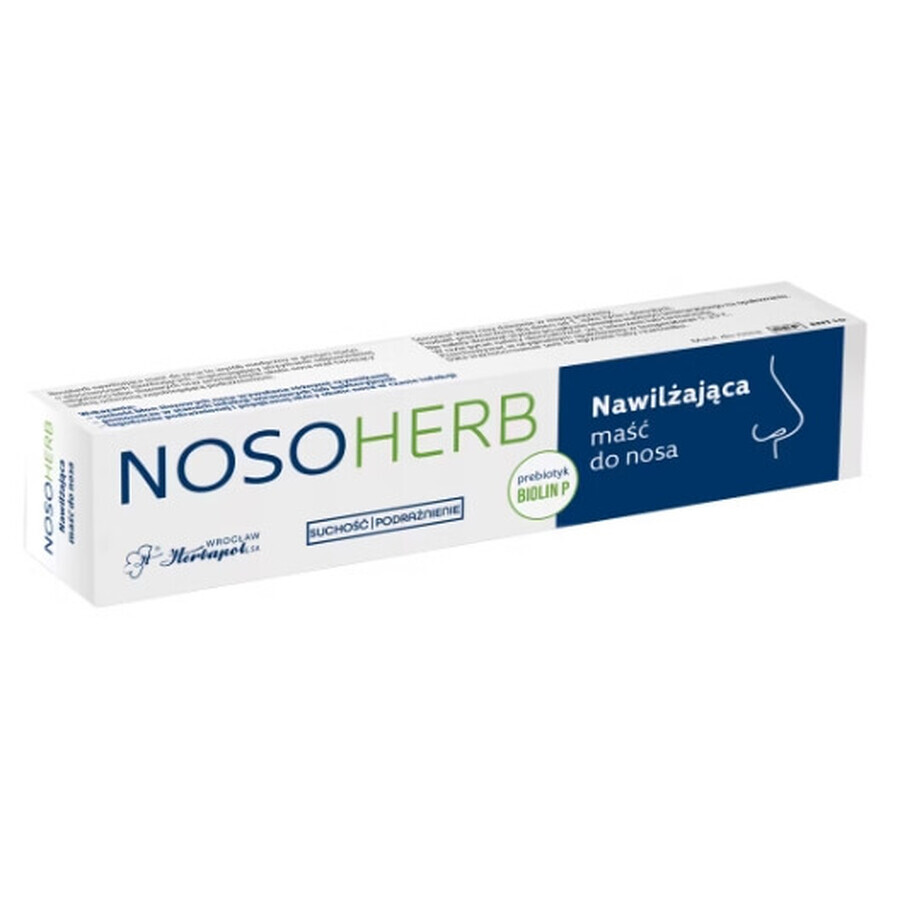 Nosoherb vochtinbrengende neuscrème, 15g - Lang houdbaar!