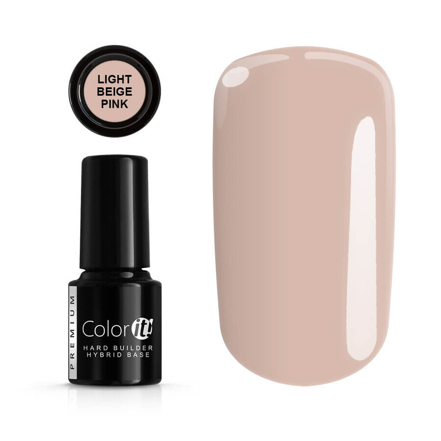 Silcare Basis Licht Beige Roze, 6ml