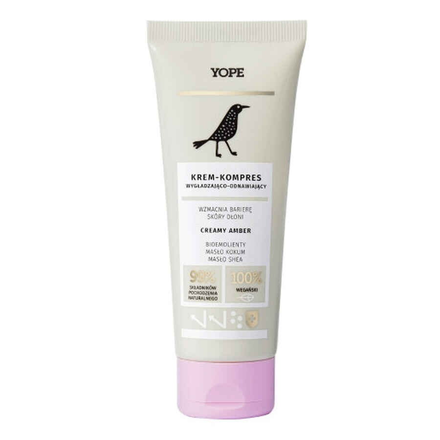 Yope, Creamy compress cream with amber, 50 ml