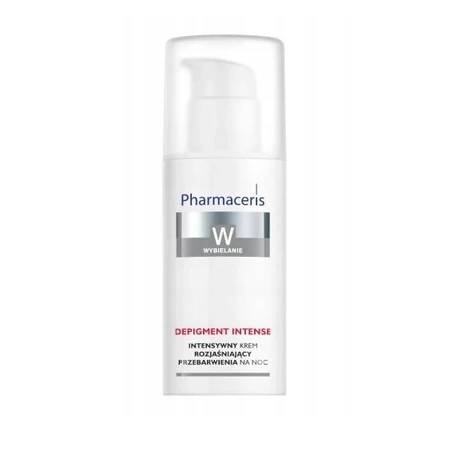 Pharmaceris W Depigment Intense Crème de nuit intensive pour le blanchiment des taches, 50 ml