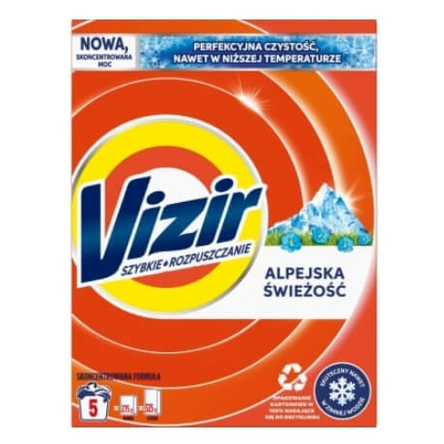 Vizir Alpine Fresh Lessive, 275g