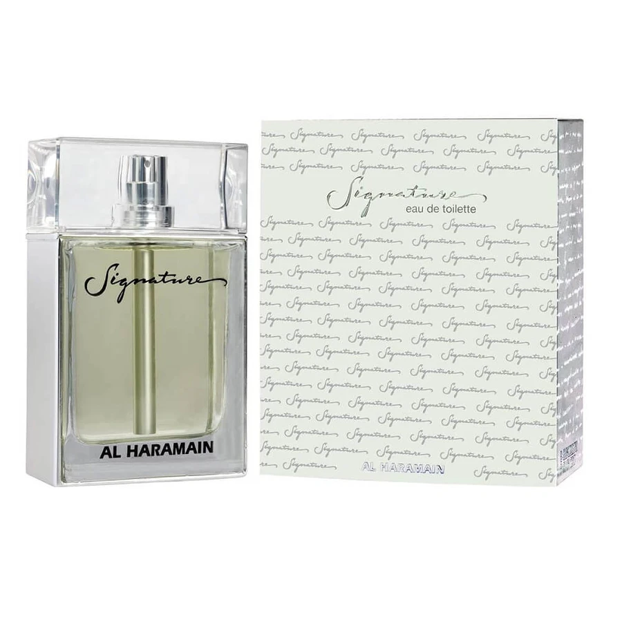 Al Haramain Handtekening Zilver Unisex Eau de toilette, 100ml