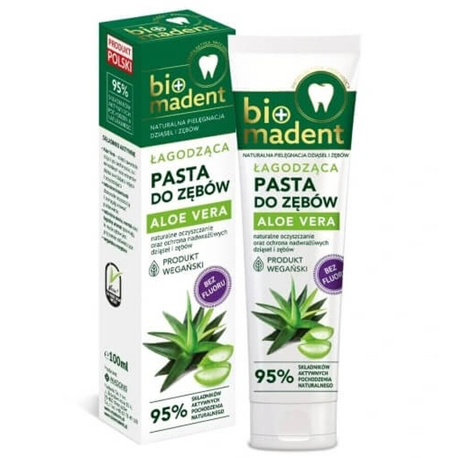 Bio Madent tandpasta met aloë vera, 100 ml