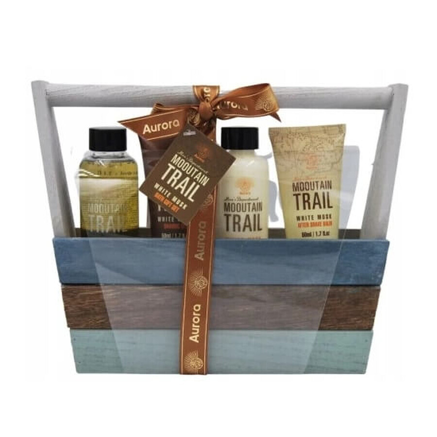 Cumpără Aurora pentru bărbați set cadou baie el 100 ml + bărbierit el 50 ml + aftershave el 50 ml + loțiune 100 ml Aurora pentru bărbați set cadou baie el 100 ml + bărbierit el 50 ml + aftershave el 50 ml + loțiune 100 ml