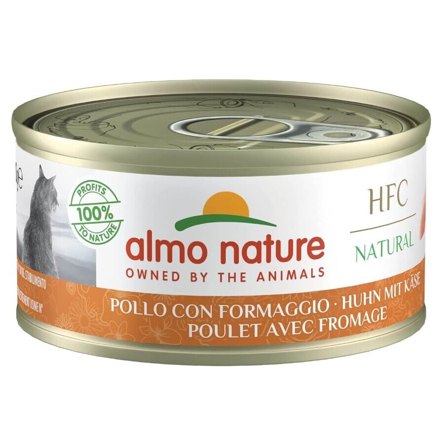 Buy Almo, Nature HFC Natural, Cat food, chicken with cheese, 70g Almo, Nature HFC Natural, Cat food, chicken with cheese, 70g