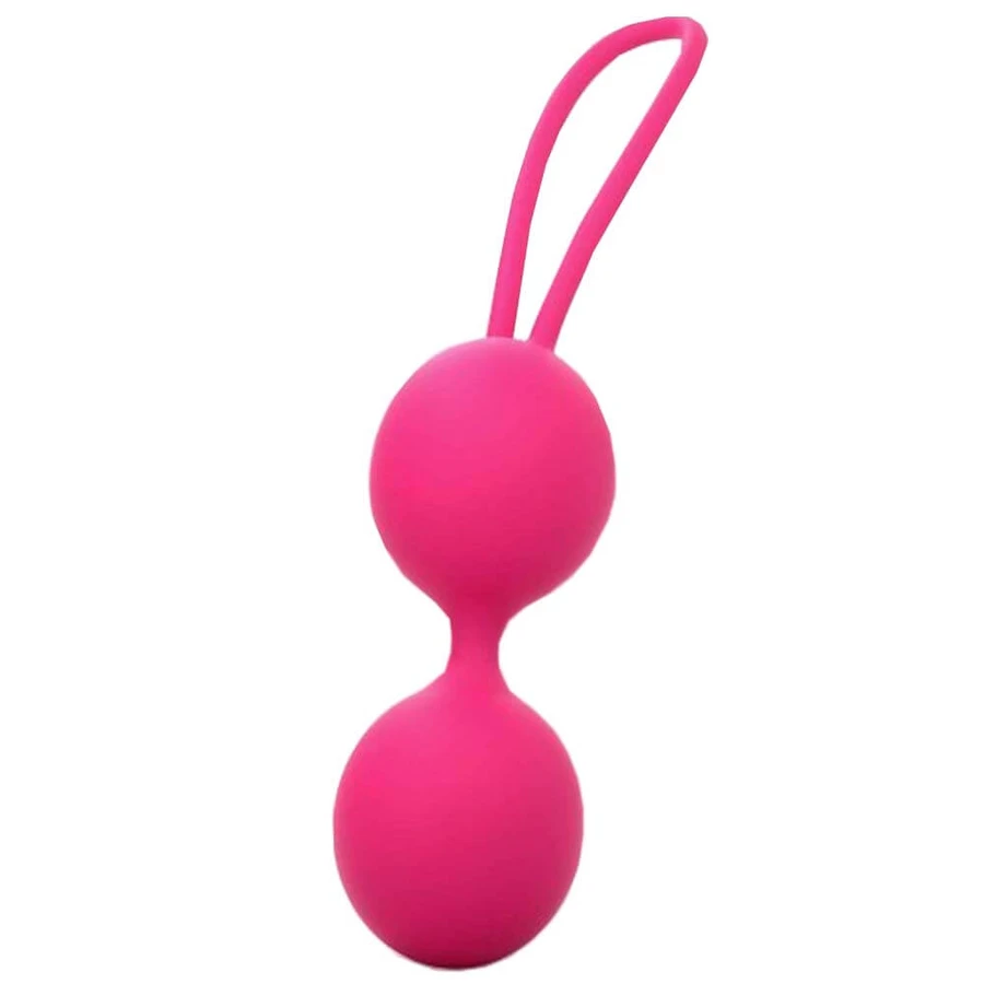 Marc Dorcel Dubbele Ballen Siliconen geisha ballen Magenta