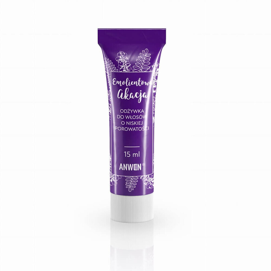 Anwen Conditioner for low porosity hair Emollient Acacia, 15ml