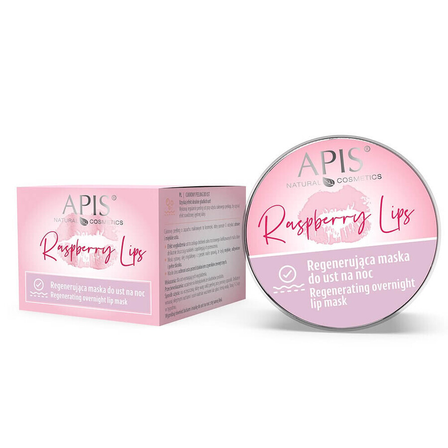 Cumpără Apis Raspberry Regenerating Night Lip Mask, 10ml Apis Raspberry Regenerating Night Lip Mask, 10ml