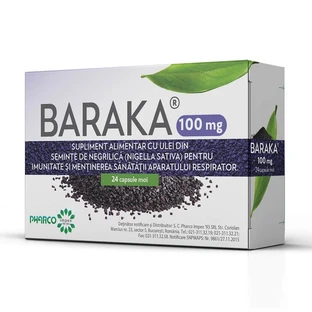 Baraka 100 mg, 24 softgels, Pharco