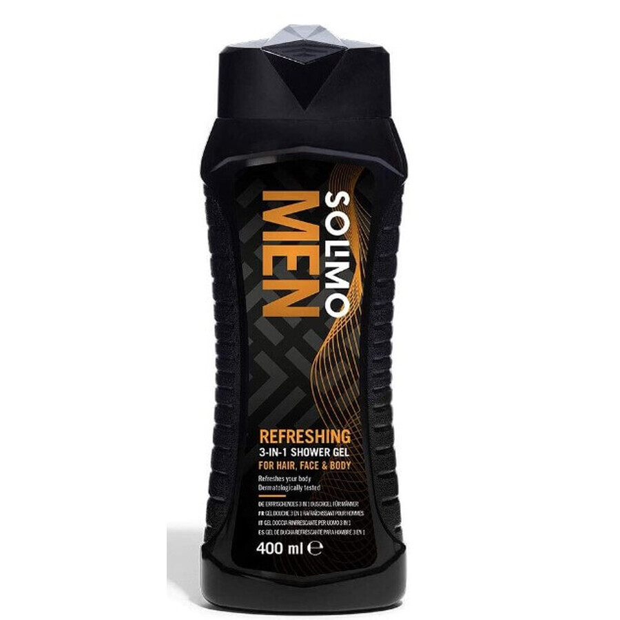 Solimo, cooling shower gel for men, 400ml