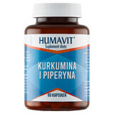 Humavit Curcumin and Piperine 60 capsules