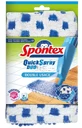 Spontex Quick Spray Duo Mikrofaser-Mop-Pad, 2 Stück