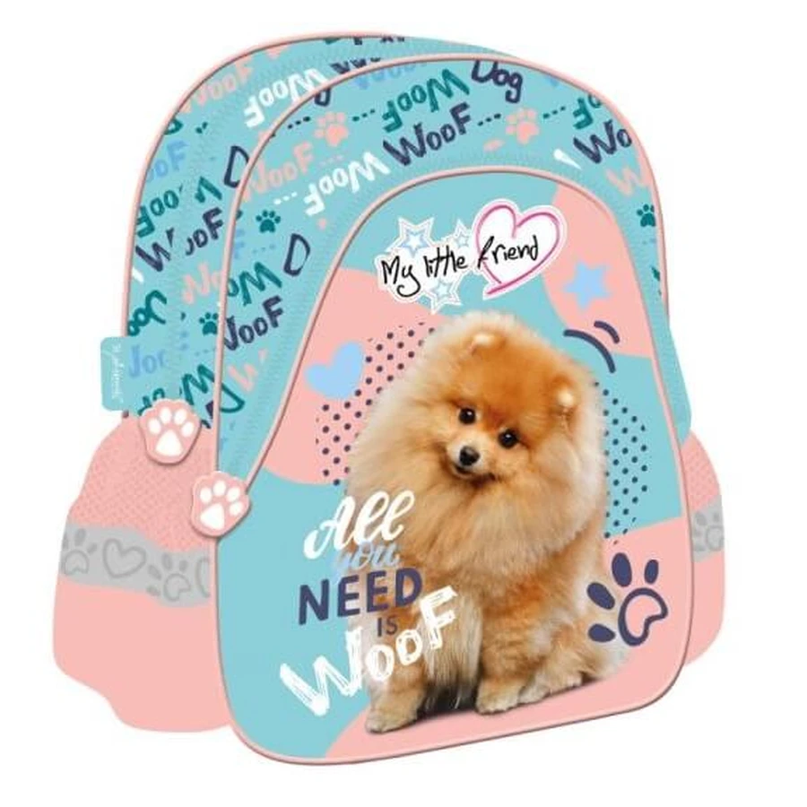 Plecak szkolny mały D1 Fluffy Dog My Little Friend: ceny i cechy