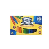 Astra, potloden met Super Jumbo Marges, 12 kleuren