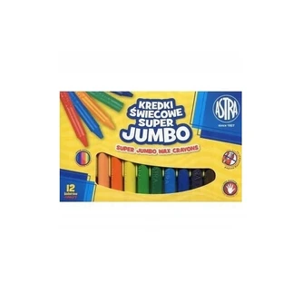 Astra, potloden met Super Jumbo Marges, 12 kleuren