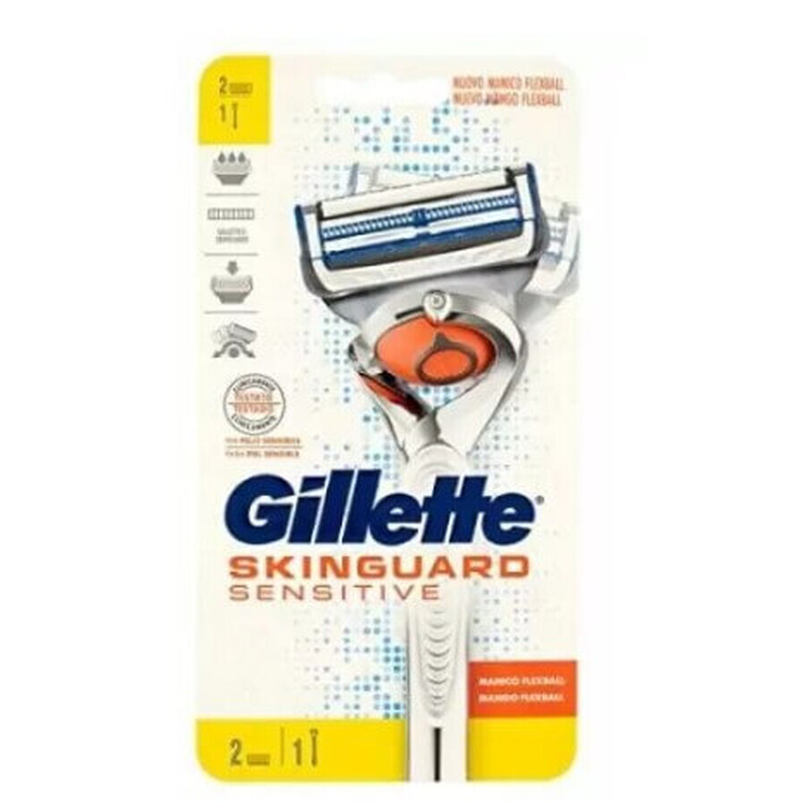 Cumpără Gillette, SkinGuard Sensitive, Aparat de ras, 1 buc Gillette, SkinGuard Sensitive, Aparat de ras, 1 buc