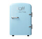 Fluff Cosmetics K&#252;hlschrank Kosmetikk&#252;hlschrank Blau