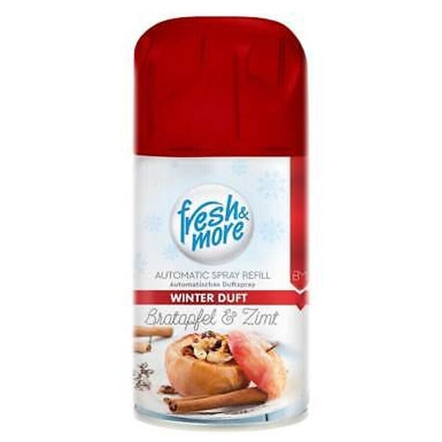 Fresh amp; More, Rote Apfel amp; Zimt, odorizant de aer, 250 ml