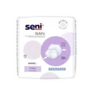 Seni San maxi anatomische luiers, 30 stuks - Lange levensduur!
