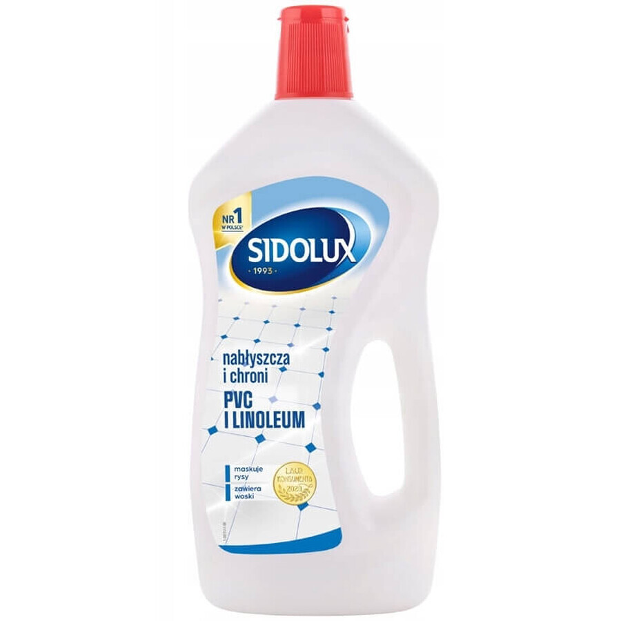 Sidolux Expert per la protezione e la pulizia di PVC, Linoleum, 750 ml