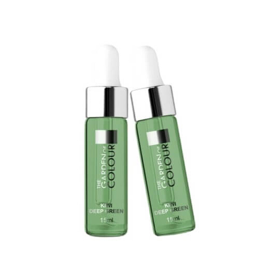 Silcare The Garden of Colour Kiwi Deep Green Huile pour ongles avec pipette, 15ml
