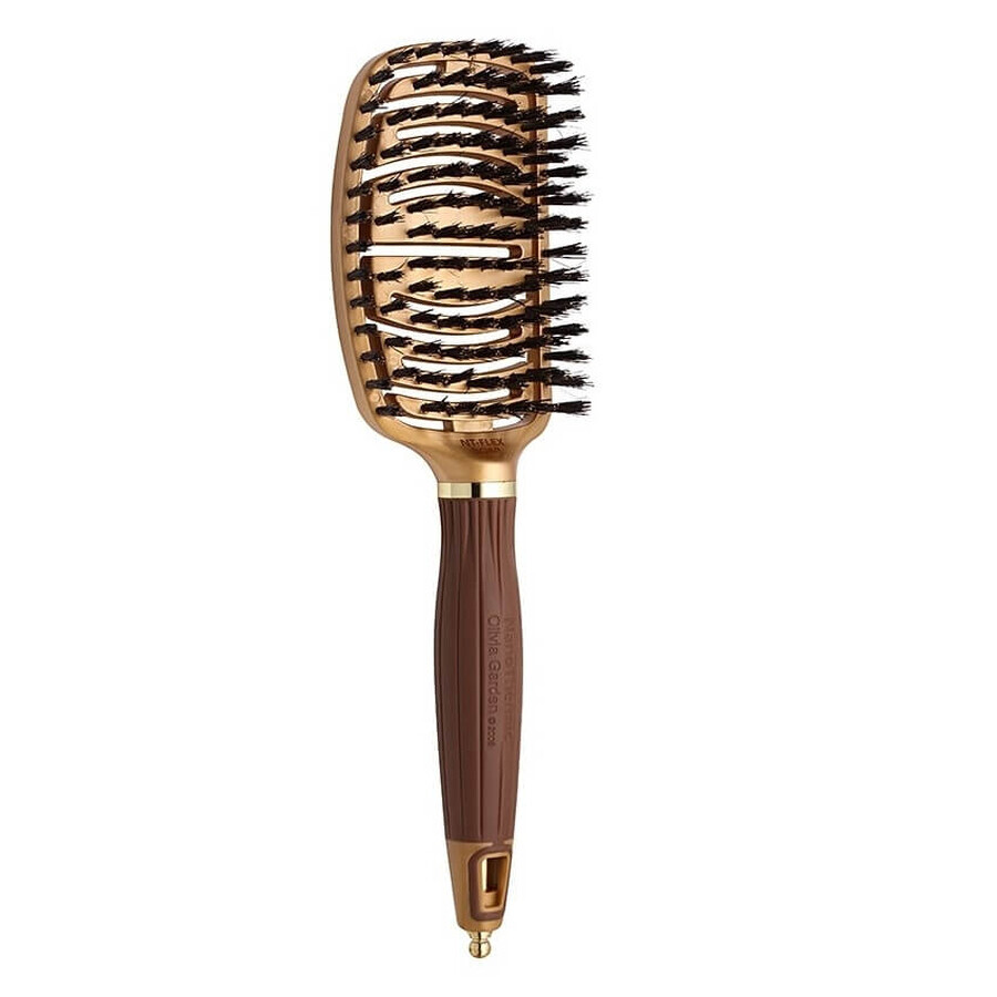 Shop Olivia Garden Nano Thermic Flex Kollektion 100% Wildschwein Wachs Bürste NT-FLEXBR Olivia Garden Nano Thermic Flex Kollektion 100% Wildschwein Wachs Bürste NT-FLEXBR