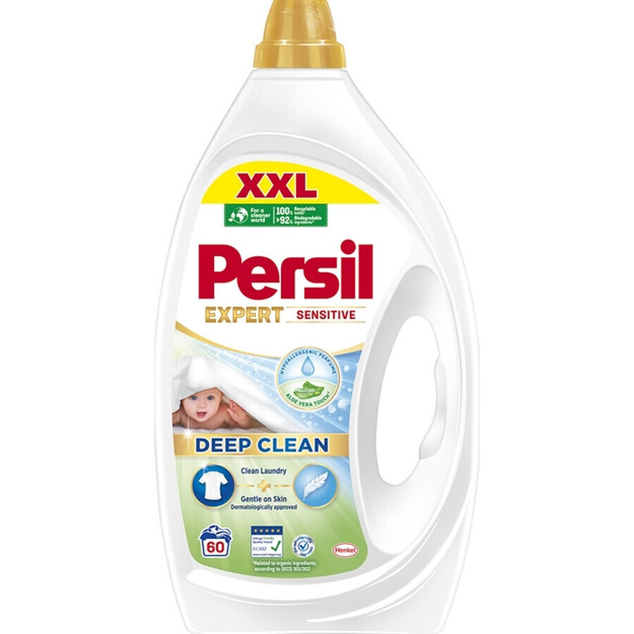 Persil Expert Sensitive, detergent de rufe, 2.7 l