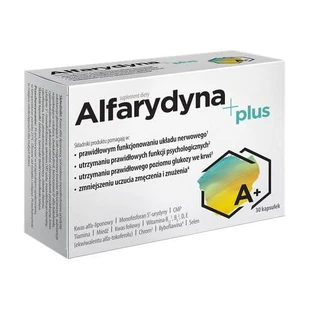 Alfaridine Plus, 30 capsules
