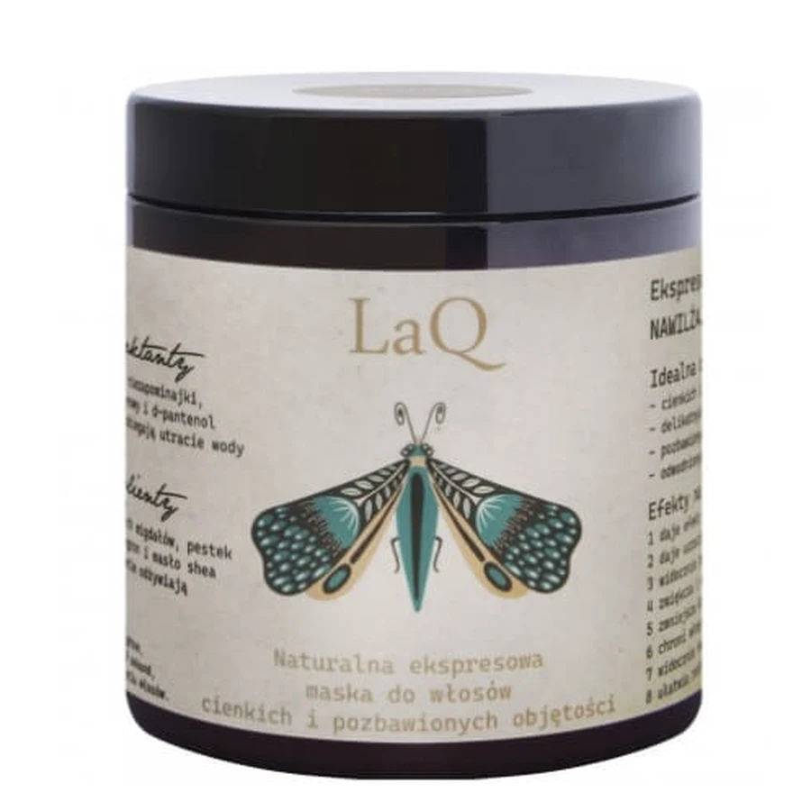 Mascarilla capilar LaQ Express con efecto hidratante y revitalizante, 250 ml